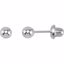 21505:2317850:P Ball Inverness Piercing Earrings