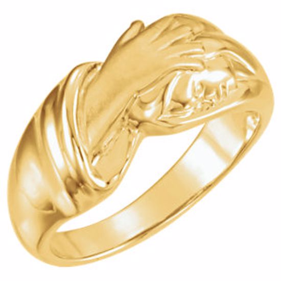 R6507:66592:P Hand of Christ Ring