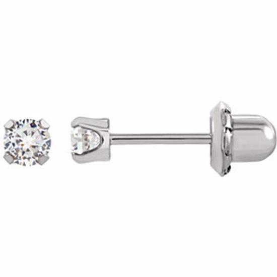 21506:2315310:P Cubic Zirconia Inverness Piercing Earrings