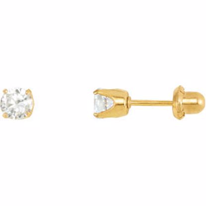 21537:2317980:P Cubic Zirconia Inverness Piercing Earrings