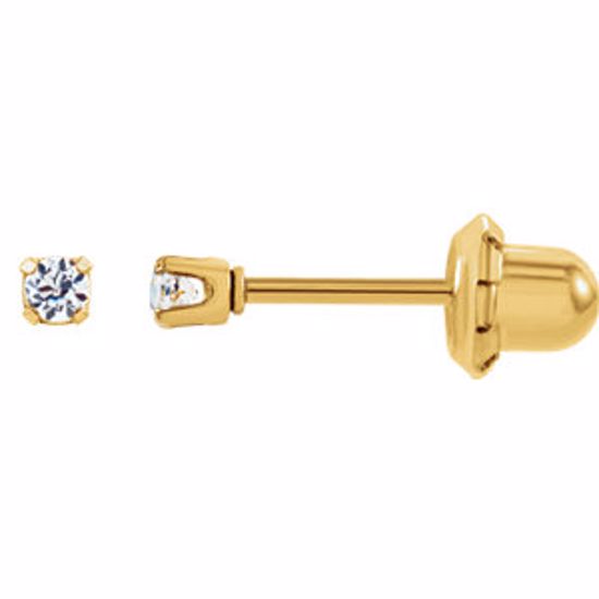 21506:2315450:P Cubic Zirconia Inverness Piercing Earrings