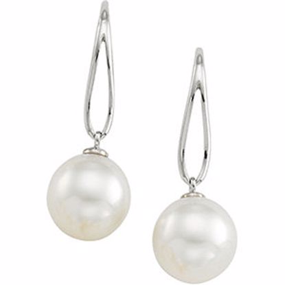 63158:2917640:P South Sea Cultured Pearl Earrings