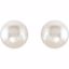 62957:2939500:P 14kt Yellow 15mm Near Round Fine South Sea Pearl Earrings