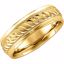 50673:60010:P 14kt White 6mm Comfort Fit Band Size 9.5
