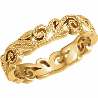 50539:100011:P 10kt Yellow 4.5mm Band Size 6