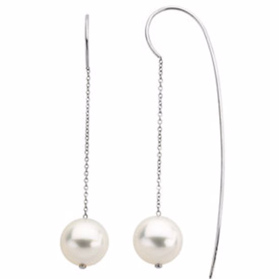 62926:2863840:P South Sea Cultured Pearl Earrings