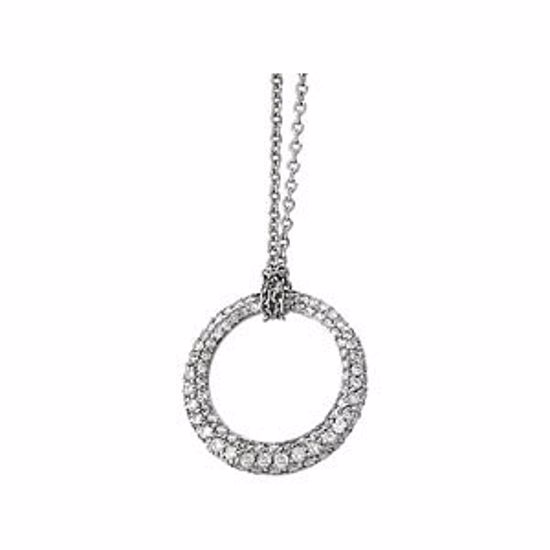 64971:60001:P Diamond Circle Necklace