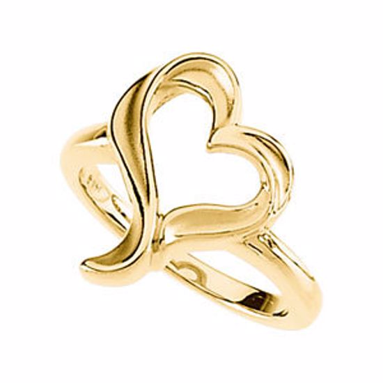 50693:100003:P Open Heart Ring