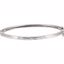 65101:100100:P Diamond Bangle Bracelet
