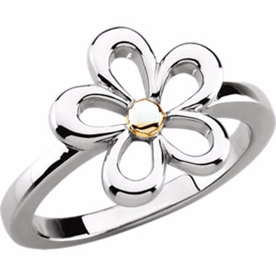 50701:100001:P Floral Design Ring