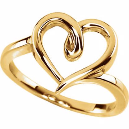 50696:100003:P Open Heart Ring