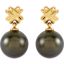 65132:100100:P Tahitian Cultured Pearl Earrings