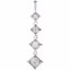 65398:100400:P Journey 4-Stone Diamond Pendant