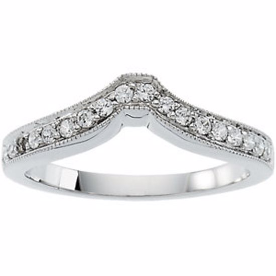 65532:60002:P 14kt White 1/5 CTW Diamond Band