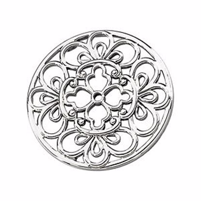 83390:100002:P Circular Filigree Pendant