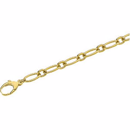 BRC351:60001:P Oval Link Bracelet 