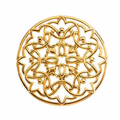 83437:100001:P Circular Filigree Pendant