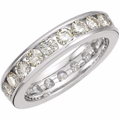 65712:60005:P Charles & Colvard Moissanite® Eternity Band