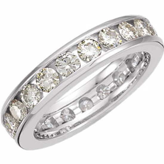 65712:60007:P Charles & Colvard Moissanite® Eternity Band
