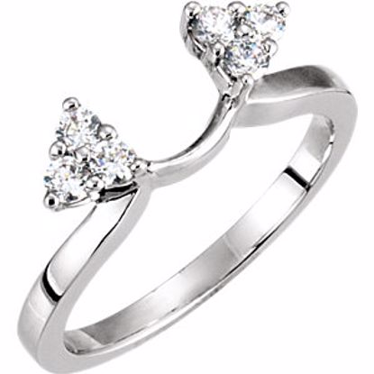 65716:60001:P Charles & Colvard Moissanite® Moissanite Ring Enhancer