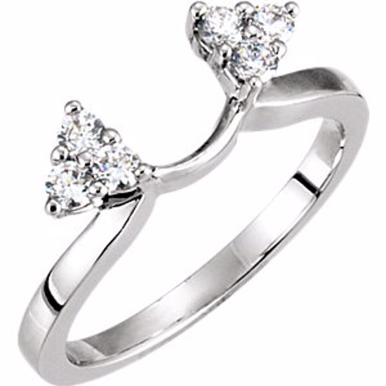 65716:60001:P Charles & Colvard Moissanite® Moissanite Ring Enhancer
