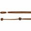 CH825:60001:P Brown Satin Double Necklace 1.5mm 