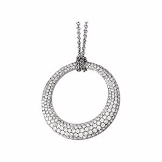 66039:60001:P Diamond Circle Necklace