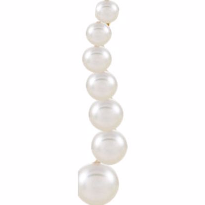 66157:60001:P 14kt Yellow Freshwater Cultured Pearl Peandant