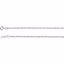 CH474:60003:P 14kt White 1.5mm Rope 20" Chain