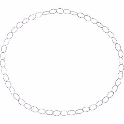 CH854:60001:P Sterling Silver Endless 36" Chain