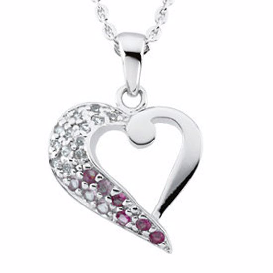 R41689KIT:60001:P Because &trade; Heart Necklace