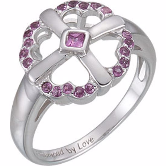R43027KIT:60001:P Embraced by Love&trade; Ring