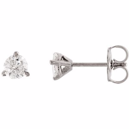 66370:235781:P Charles & Colvard Moissanite® Earrings