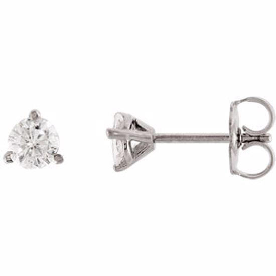 66370:235781:P Charles & Colvard Moissanite® Earrings