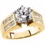 62221:271969:P 14kt Yellow 3 3/8 CTW Diamond Engagement Ring