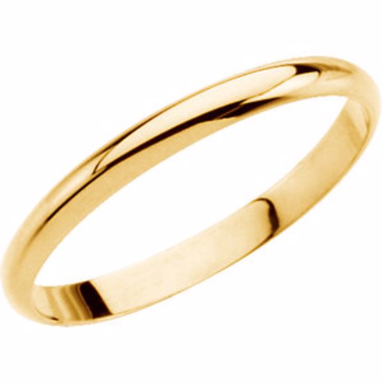 19340KIT:246667:P 14kt Yellow Youth Band Size 0.5