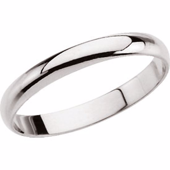 19341KIT:246869:P 14kt White Youth Band Size 1.5