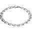BRC372:60001:P Platinum 7mm Men's Link 8" Bracelet