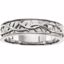 R7032:306508:P Sterling Silver Thorn Design Band