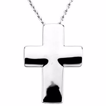 R45094KIT:60001:P The Covenant of Prayer Unadorned Cross Necklace