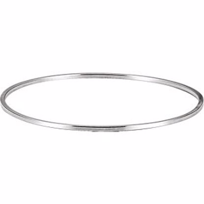 BRC373:60001:P Sterling Silver 1.75mm Bangle Bracelet