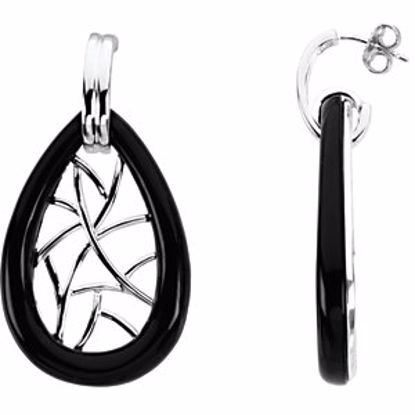 66621:60002:P Onyx Earrings