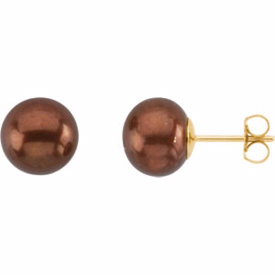 66628:1614:P Freshwater Cultured Pearl Earrings