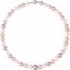 66658:105:P Sterling Silver Freshwater Cultured Pearl 18" Necklace