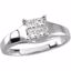 66708:101:P Accented Engagement Ring