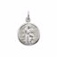 R41361:252316:P Sterling Silver 10.15x12mm St. Francis of Assisi Medal