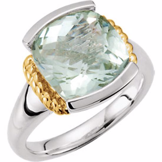 66895:101:P Green Quartz Ring