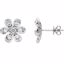 66990:101:P Floral Earrings