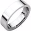 FIR6.5:637:P Palladium 5mm Flat Comfort Fit Band