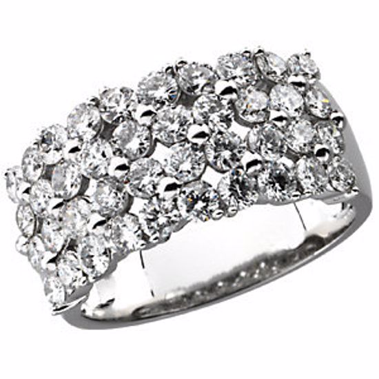 67093:60001:P 14kt White 2 CTW Diamond Ring